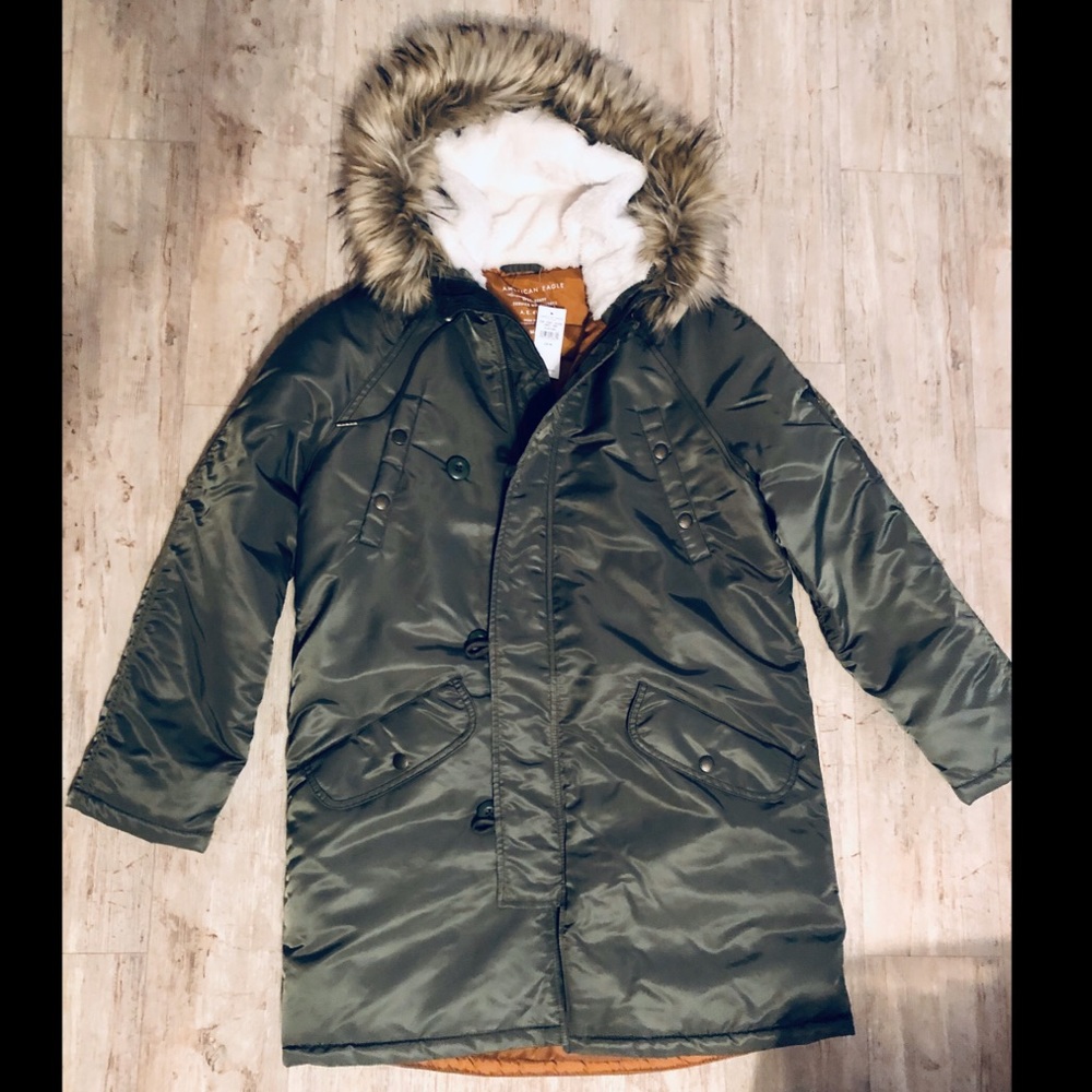 American Eagle Brand, Women’s Winter Coat, Green